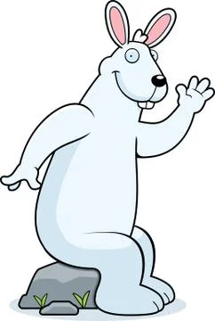 Rabbit Sit Stock Illustration