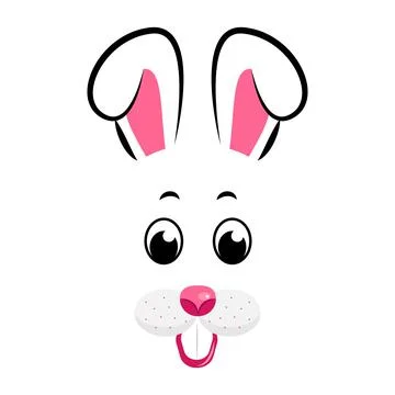 The rabbit is the symbol of 2023.The Year of the Rabbit Stock Illustration