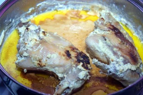 Rabbit thigh 스톡 사진