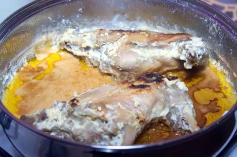 Rabbit thigh Stock Photos