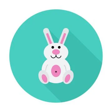 Rabbit toy Stock Illustration