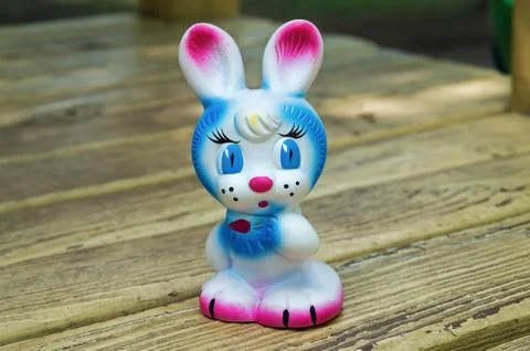Rabbit toy Stock Photos
