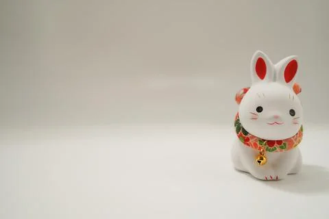 Rabbit year New Year material (2023 New Year) Stock Photos