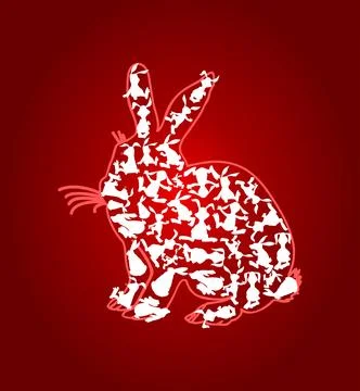 Rabbit4 Stockillustratie