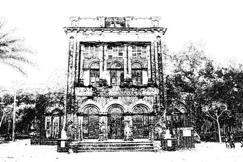 Rabindra Complex Stock Illustration