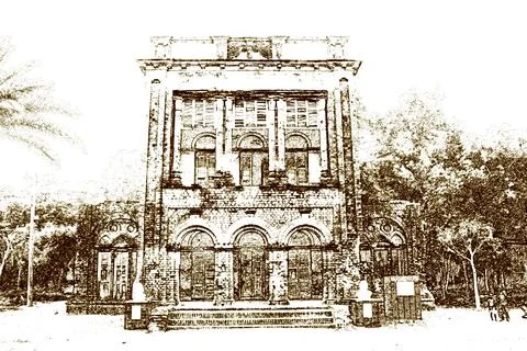 Rabindra Complex Stock Illustration