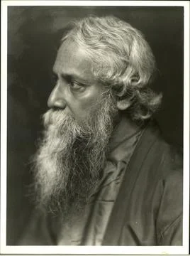 Rabindranath Tagore Stock Photos