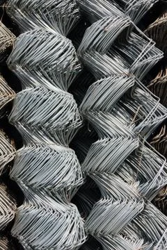 Rabitz wire lattice rolls Stock Photos
