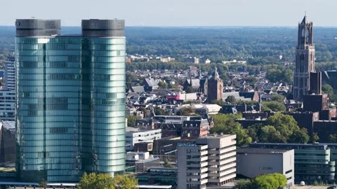 Rabobank Utrecht 스톡 동영상 320180098