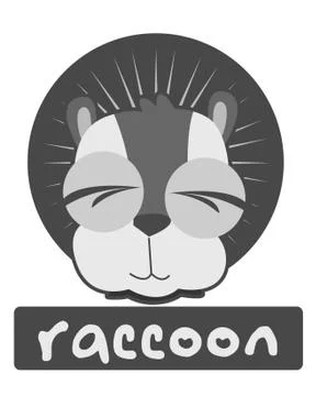 Raccoon Stock Illustration