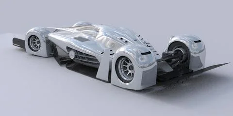 Race car concept 3D Model