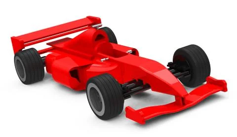 The race car Stock Illustration