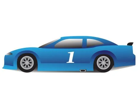Race car Illustrazione stock
