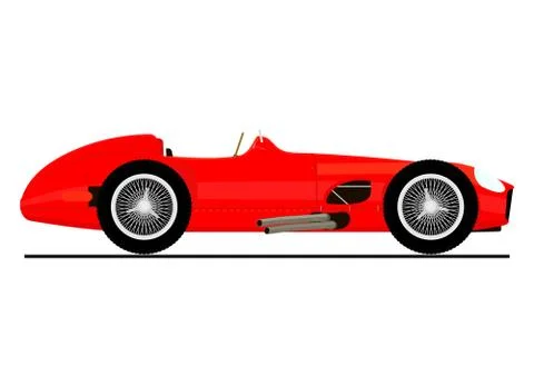 Race car. Stock Illustration
