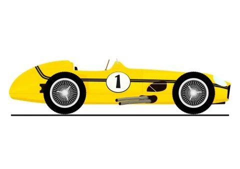 Race car. Stock Illustration