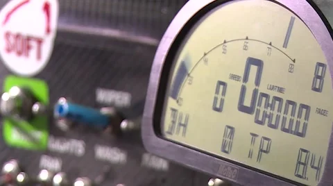 Race car speedometer Stock-Footage 59644589