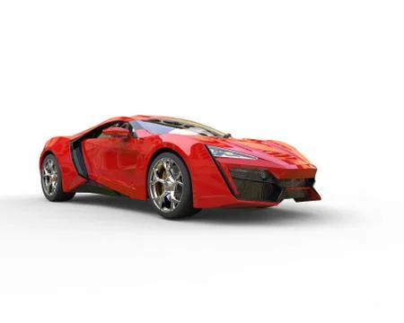 Race car - studio lighting Stock Illustration