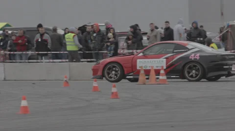 Race car on the track Video stock 39397985