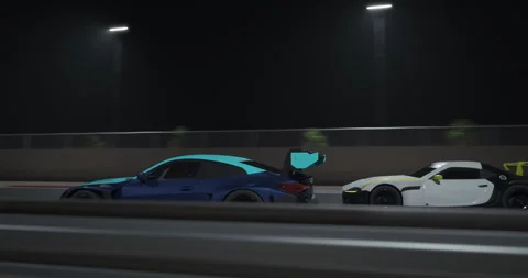 Race cars Stock Footage 332875003
