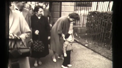 Race to the Easter Egg Roll At the White House, Washington D.C. Stock Footage 130701054