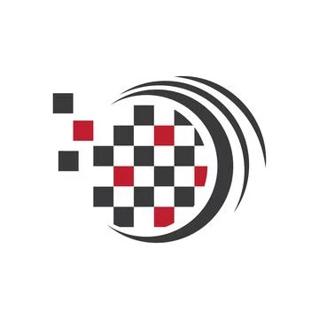 Race flag design Stockillustratie