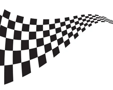 Race flag icon design Stock Illustration