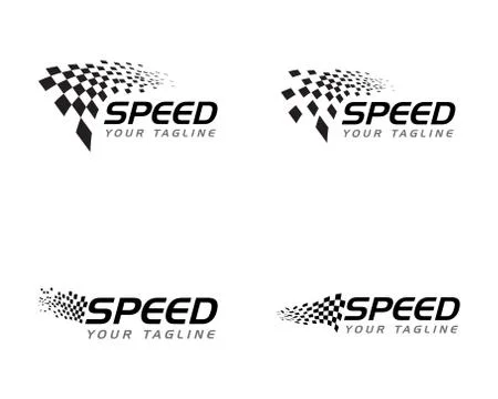 Race flag icon design Stock Illustration