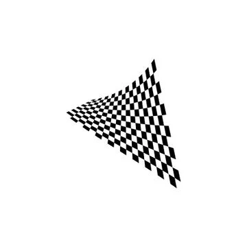 Race flag icon vector design illustration Stock-Illustration