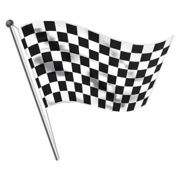Race flag Stock Illustration