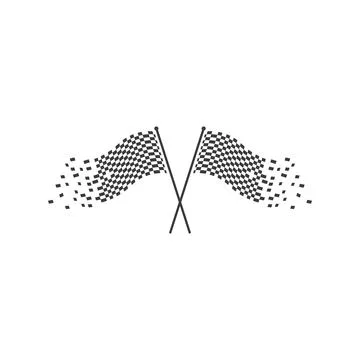 Race flag illustration Stock Illustration