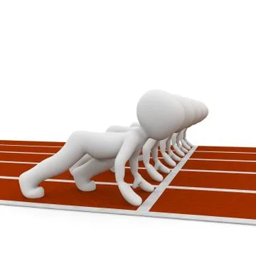 Race Stock Illustration