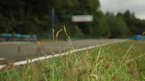 RACE KART TRACK # 2 Stock Footage 27991089