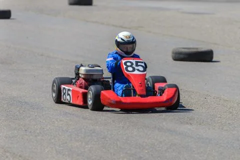 Race karting Stock Photos