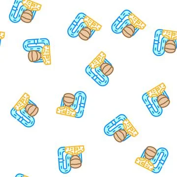 Race sport vector seamless pattern color Stock Illustration