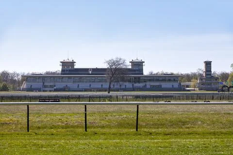 Racecourse of Chantilly Stock Photos