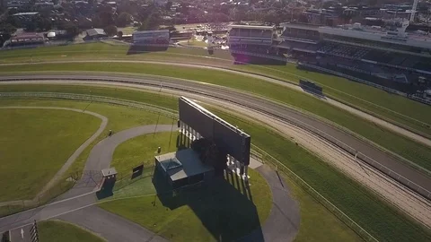 Racecourse Stock Footage