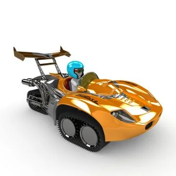 Racer two Stock Illustration