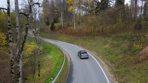 Racetrack drone Stock Footage 169341507