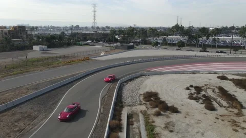 Racetrack Porsche Video stock 166523268