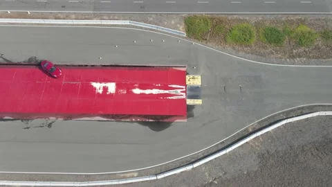 Racetrack Porsche Stock Footage 166523418