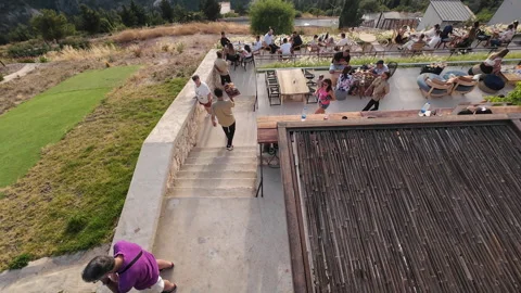 Rachi restaurant. Stock Footage 279024074