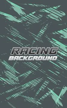 Racing Abstract Background With Dynamic Speed Lines Illustrazione stock