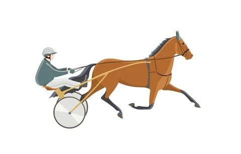 Racing action at racetrack, vector Stock Illustration