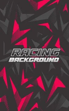 Racing Background Abstract Pattern With Neon Accents 스톡 일러스트