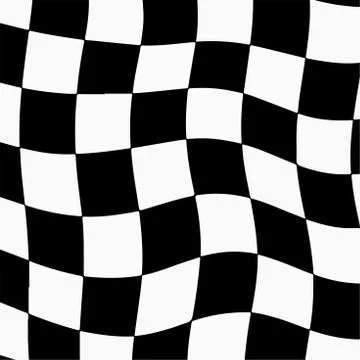 Racing background with checkered flag vector illustration. EPS10 Stock Illustration