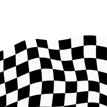 Racing background with checkered flag vector illustration. EPS10 Stock Illustration