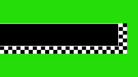 Racing Banner Lower Third Animation Stock Footage 332724652