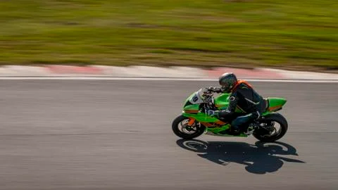 Racing Bike Stock Photos