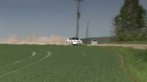 Racing car 6 Stock Footage 123108