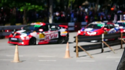 Racing car Video stock 95558210